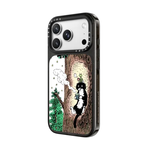 Rest time | iPhone 18 Pro Max / Impact Case MagSafe Compatible - Glossy / Glossy Black | Image 2