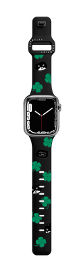 Mo and clover | Apple Watch Series 7-9 (45mm) / Impact Band / Black | Image 1