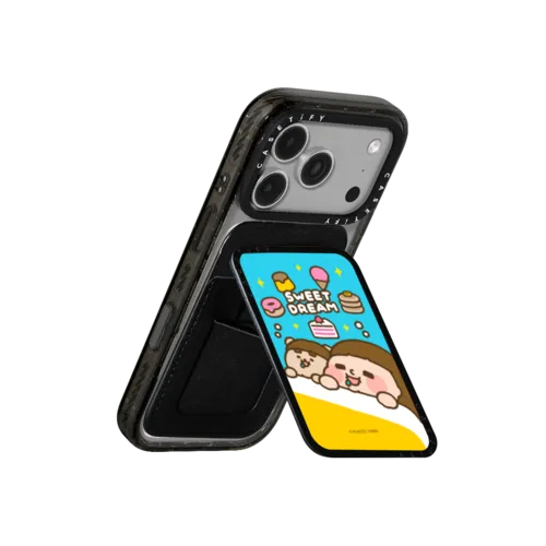 Sweet Dream | Snappy Cardholder Stand / Snappy Cardholder Stand MagSafe Compatible / Black | Image 3