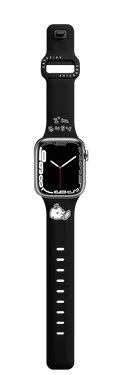 I'm Busy | Apple Watch Series 7-9 (45mm) / Impact Band / Black | Image 1
