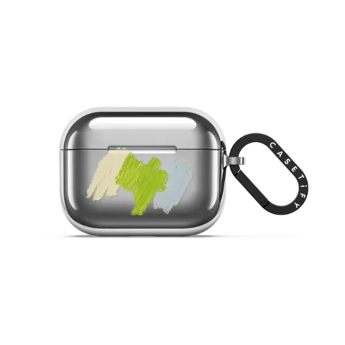 palette | AirPods Pro 3 / Earbuds Mirror Case / Silver | Image 1