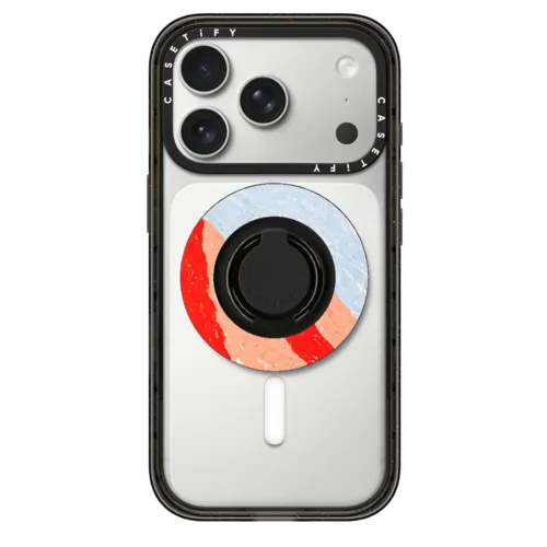 the sunset | Snappy Ring Holder / Snappy Ring Holder MagSafe Compatible / Black | Image 1