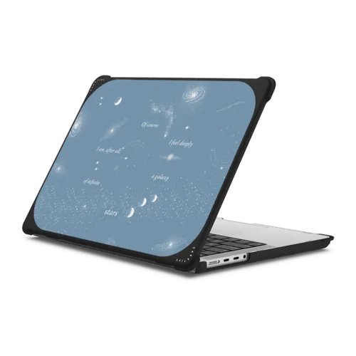 INFINITE STARS | MacBook Pro 14-inch (M1 - M5) / MacBook Bounce Case / Black | Image 1