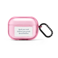 SPEAK YOUR TRUTH | AirPods Pro 2 / Earbuds Impact Case / Pink Fizz | Image 1