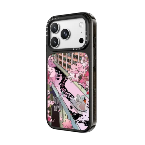 Vivian Ho -  Sakura Dream | iPhone 18 Pro Max / Impact Case MagSafe Compatible - Glossy / Glossy Black | Image 2