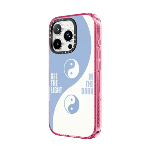 LIGHT IN THE DARK | iPhone 16 Pro Max / Impact Case MagSafe Compatible / Pink Fizz | Image 2