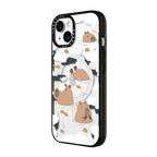 Floating Capybara | iPhone 15 Plus / Impact Case MagSafe Compatible / Black | Image 2