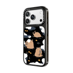 Floating Capybara | iPhone 18 Pro Max / Impact Case MagSafe Compatible - Glossy / Glossy Black | Image 2