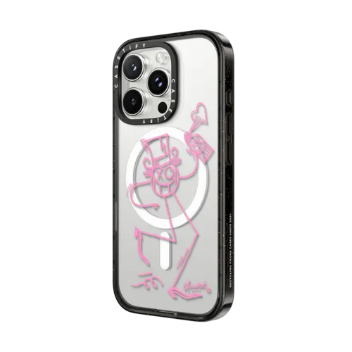 Mr. A Graffiti | iPhone 16 Pro Max / Impact Case MagSafe Compatible / Black | Image 2