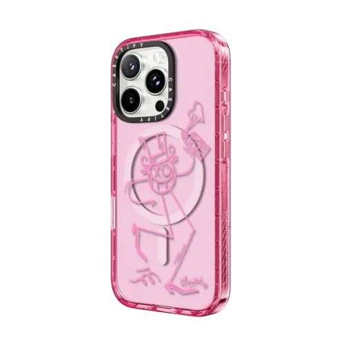Mr. A Graffiti | iPhone 16 Pro Max / Impact Case MagSafe Compatible / Pink Fizz | Image 2