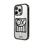 Square Mr. A - Black Logo | iPhone 16 Pro Max / Impact Case MagSafe Compatible / Black | Image 2