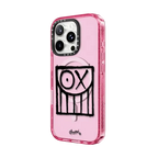 Square Mr. A - Black Logo | iPhone 16 Pro Max / Impact Case MagSafe Compatible / Pink Fizz | Image 2