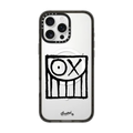 Square Mr. A - Black Logo | iPhone 16 Pro Max / Impact Case MagSafe Compatible / Black | Image 1