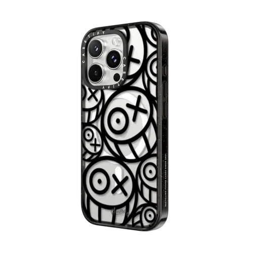 Many Mr. A's - Black | iPhone 16 Pro Max / Impact Case MagSafe Compatible / Black | Image 2