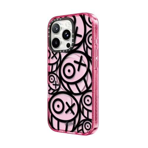 Many Mr. A's - Black | iPhone 16 Pro Max / Impact Case MagSafe Compatible / Pink Fizz | Image 2