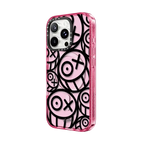 Many Mr. A's - Black | iPhone 16 Pro Max / Impact Case MagSafe Compatible / Pink Fizz | Image 2