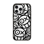 Many Mr. A's - Black | iPhone 16 Pro Max / Impact Case MagSafe Compatible / Black | Image 1