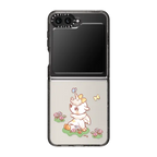 baby unicorn | Galaxy Z Flip5 / Impact Case / Black | Image 1