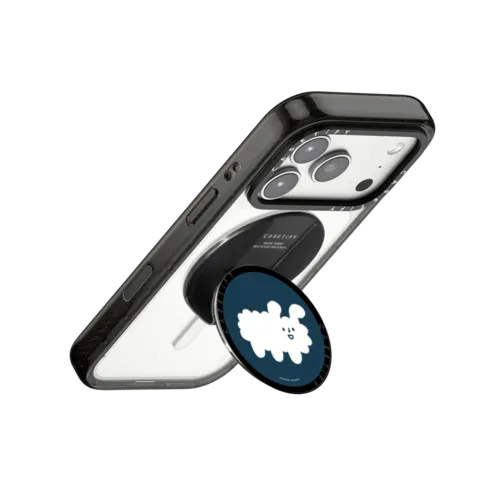 Dog Cloud | Snappy Grip Stand / Snappy Grip Stand MagSafe Compatible / Black | Image 3