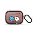 Smile for ____? | AirPods Pro 2 / Earbuds Bounce Case / Matte Dusty Rose | Image 1