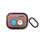 Smile for ____? | AirPods Pro 2 / Earbuds Bounce Case / Matte Dusty Rose | Image 1