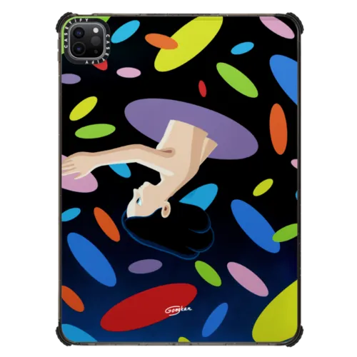 The Impossible The Girl iPad Case | iPad Pro 11-inch (3rd/4th gen) / iPad Impact Case / Black | Image 1