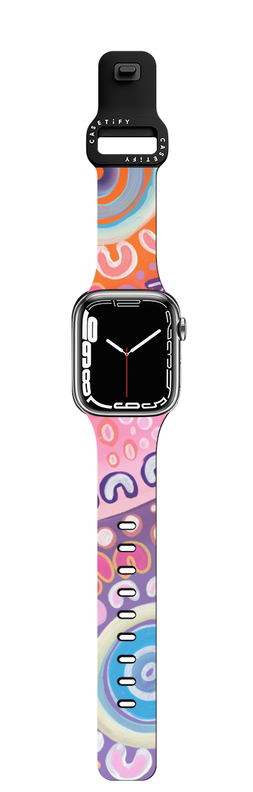 Ngootyoong 'Joy' by Merindah-Gunya | Apple Watch Series 7-9 (45mm) / Impact Band / Black | Image 1