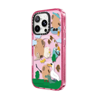 Touring Capybara | iPhone 16 Pro Max / Impact Case MagSafe Compatible / Pink Fizz | Image 2