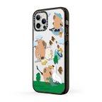Touring Capybara | iPhone 12 Pro Max / Impact Case / Black | Image 2