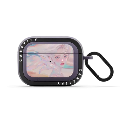 Mermaid Dream Case | AirPods Pro 2 / Earbuds Bounce Case / Matte Deep Purple | Image 1