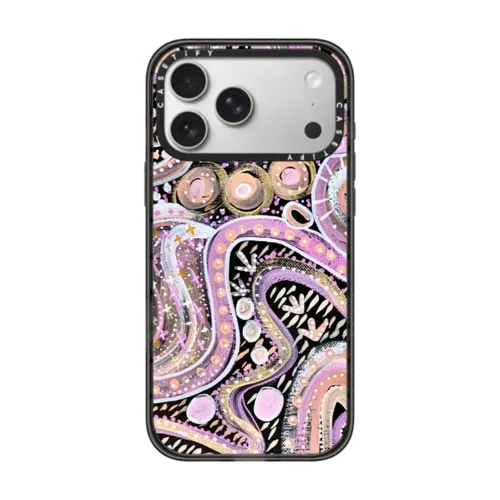 Milky Way | iPhone 17 Pro Max / Impact Case MagSafe Compatible / Black | Image 1