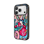 Fall into the heart | iPhone 17 Pro Max / Impact Case MagSafe Compatible / Black | Image 2