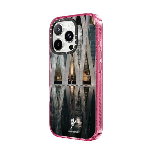 Mirror by Andyyongfilms | iPhone 16 Pro Max / Impact Case MagSafe Compatible / Pink Fizz | Image 2