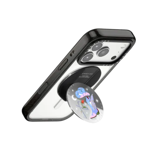 Starlight Cowgirl | Snappy Grip Stand / Snappy Mirror Grip Stand MagSafe Compatible / Silver | Image 3