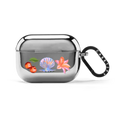 Tropical Cherry | AirPods Pro 2 / Earbuds Mirror Case / Silver | Image 1