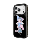 blue kitty | iPhone 18 Pro Max / Impact Case MagSafe Compatible - Glossy / Glossy Black | Image 2