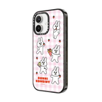 STRAWBERRY LOVER | iPhone 17 / Impact Case MagSafe Compatible / Black | Image 2