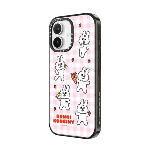STRAWBERRY LOVER | iPhone 17 / Impact Case MagSafe Compatible / Black | Image 2
