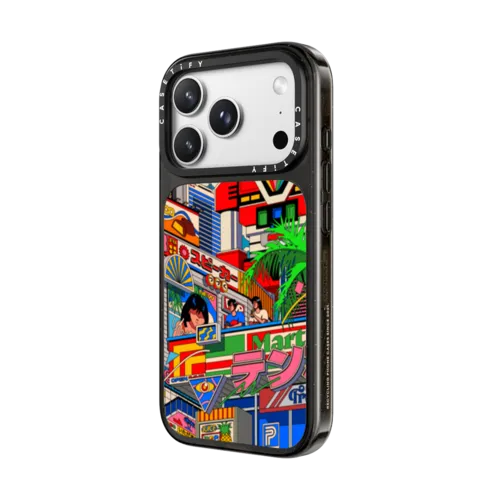 CITY BREEZE | iPhone 18 Pro Max / Impact Case MagSafe Compatible - Glossy / Glossy Black | Image 2