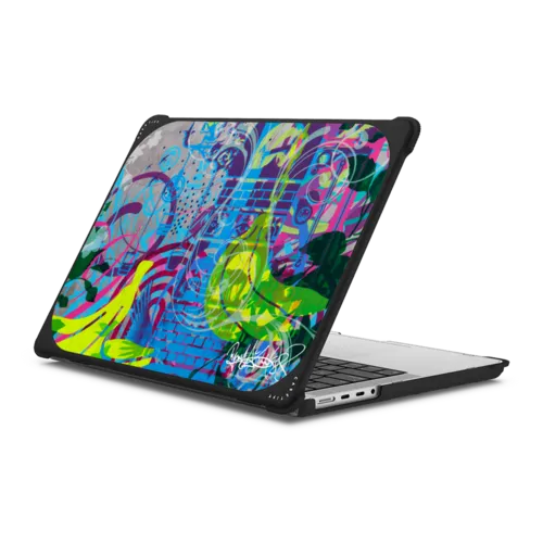 RM Banana Peel | MacBook Pro 14-inch (M1 - M5) / MacBook Bounce Case / Black | Image 1