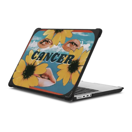 Cancer | MacBook Pro 14-inch (M1 - M5) / MacBook Bounce Case / Black | Image 1