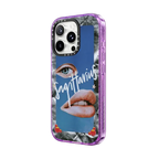 Sagittarius | iPhone 16 Pro Max / Impact Case MagSafe Compatible / Glitter Purple | Image 2