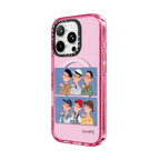 Slowboy and the watches No. 2 | iPhone 16 Pro Max / Impact Case MagSafe Compatible / Pink Fizz | Image 2