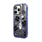 Super Lucky | iPhone 16 Pro Max / Impact Case MagSafe Compatible / Glitter Indigo | Image 2