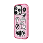 5 Elements : WATER | iPhone 16 Pro Max / Impact Case MagSafe Compatible / Pink Fizz | Image 2