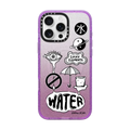 5 Elements : WATER | iPhone 16 Pro Max / Impact Case MagSafe Compatible / Glitter Purple | Image 1