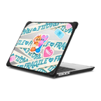 Let Your Heart Heal | MacBook Pro 14-inch (M1 - M5) / MacBook Bounce Case / Black | Image 1