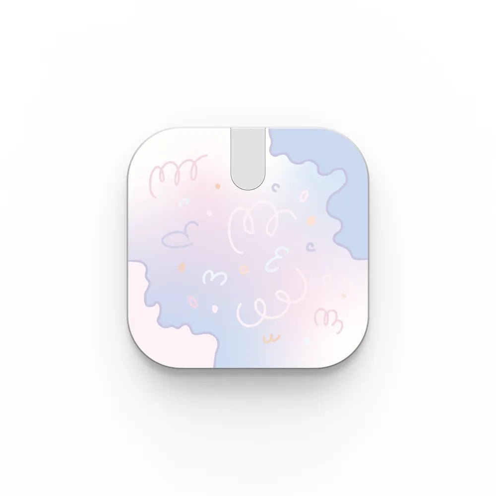 Pastel Gradient Squiggles