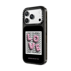 LOVE | iPhone 18 Pro Max / Impact Case MagSafe Compatible - Glossy / Glossy Black | Image 2