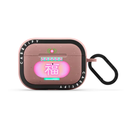 Fuk Lantern | AirPods Pro 2 / Earbuds Bounce Case / Matte Dusty Rose | Image 1
